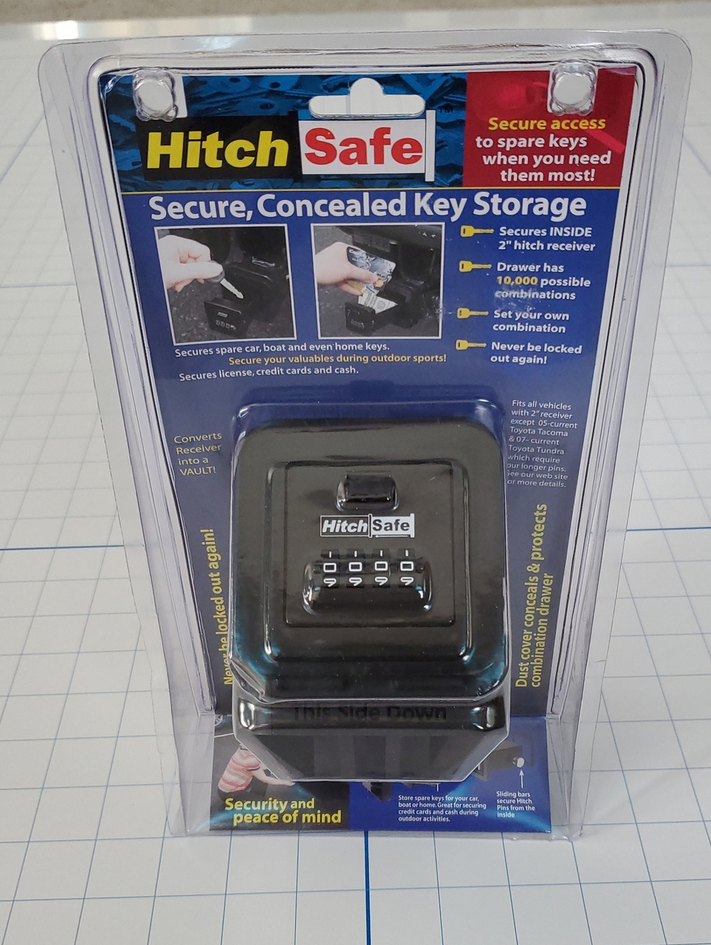 Secure Concealed Key Storage - Black